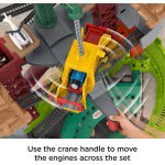 Mattel Thomas And Friends Train Cranes Super Tower, 2 Πίστα-Πύργος Με Τρένα Και Γερανούς GXH09 887961956924