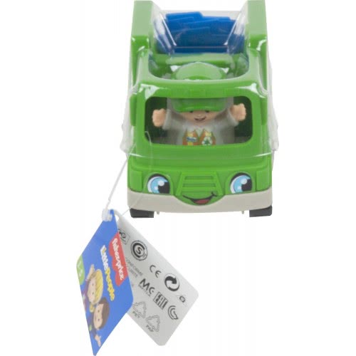 Mattel Little People Recycle Truck Όχημα Ανακύκλωσης GGT33 / GMJ17 887961855449