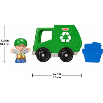 Mattel Little People Recycle Truck GGT33 / GMJ17 887961855449