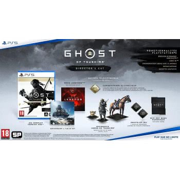SONY Ps5 Ghost Of Tsushima Directors Cut- Ps5, Black,  711719713999