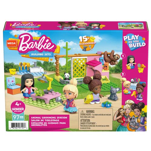 Mega Bloks Barbie Ιατρείο Για Ζωάκια 90 Τεμ. GYH09 887961971576