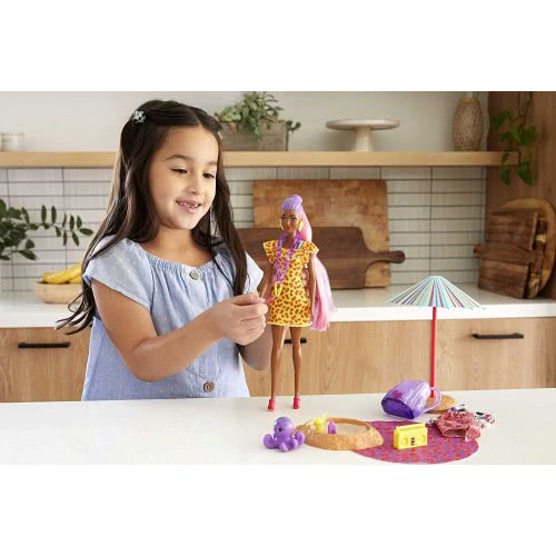 Mattel Barbie Color Reveals Foam! Κούκλα και φίλος κατοικίδιων με 25 εκπλήξεις - Φράουλα GTR91 / GTN18 887961952186