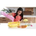 Mattel Barbie Color Reveals Foam! Doll And Pet Friend With 25 Surprises: Aromatic Bubble Solution, Clothes, Hair Expansion, Colo