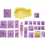 Mattel Barbie Color Reveals Foam! Doll And Pet Friend With 25 Surprises: Aromatic Bubble Solution, Clothes, Hair Expansion, Colo