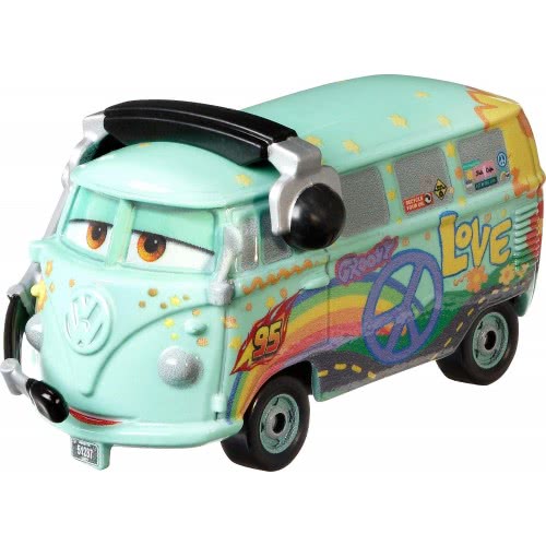 Mattel Disney Pixar Cars Race Team Mater & Fillmore With Headset 2-Pack DXV99 / GKB84 887961822762