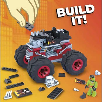Mega Construx Hot Wheels Shaker Monster Truck GVM14 / GVM27 887961930160