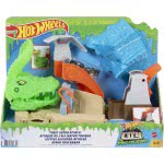 Mattel Hot Wheels Toxic Gator Attack Playset With 1 Car, Adjustable Launcher Multiple Options, Connected To Other Sets, Colorful
