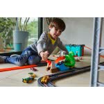 Mattel Hot Wheels Toxic Gator Attack Playset With 1 Car, Adjustable Launcher Multiple Options, Connected To Other Sets, Colorful