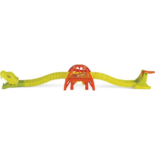 Mattel Hot Wheels Toxic Viper Bridge Attack Playset Με 1 Αυτοκίνητο, Συνδέεται Άλλα Σύνολα, FNB05 / GTT70 887961920628