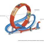 Mattel Warm Wheels Massive Loop Mayhem Piece GTV14 887961921021