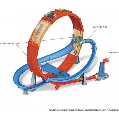 Mattel Warm Wheels Massive Loop Mayhem Piece GTV14 887961921021