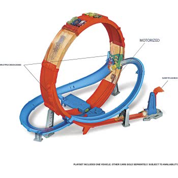 Mattel Warm Wheels Massive Loop Mayhem Piece GTV14 887961921021