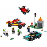 LEGO City Fire Rescue And Police Chase 60319 5702017161037
