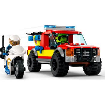 LEGO City Fire Rescue And Police Chase 60319 5702017161037