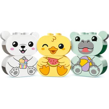 LEGO DUPLO My First Διασκέδαση Στο Μπάνιο: Τρένο Ζώων Που Επιπλέει  10965 5702017153599