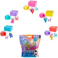 Mattel Barbie Color Reveal Pets - Party Series Και 5 Εκπλήξεις GTT13 194735010974