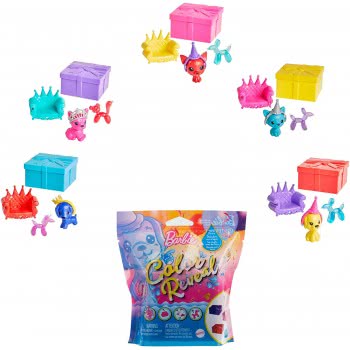 Mattel Barbie Color Reveal Pets - Party Series Και 5 Εκπλήξεις GTT13 194735010974