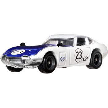 Mattel Hot Wheels Car Rollers Circle Legends, Premium Collection Culture Toyota 2000 GT FPY86 / GRJ98 887961906110