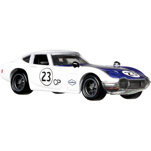 Mattel Hot Wheels Car Rollers Circle Legends, Premium Collection Culture Toyota 2000 GT FPY86 / GRJ98 887961906110