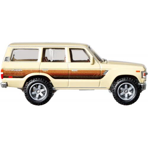 Mattel Hot Wheels Car Rollers Circle Legends Vehicles, Premium Collection Toyota Land Cruiser FJ60 FPY86 / GRJ94 887961906035