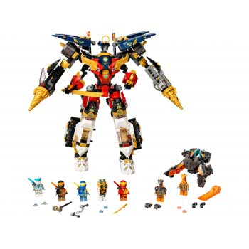 LEGO Ninjago Σούπερ Συνδυαστική Ρομποτική Στολή Νίντζα 71765 5702017151625