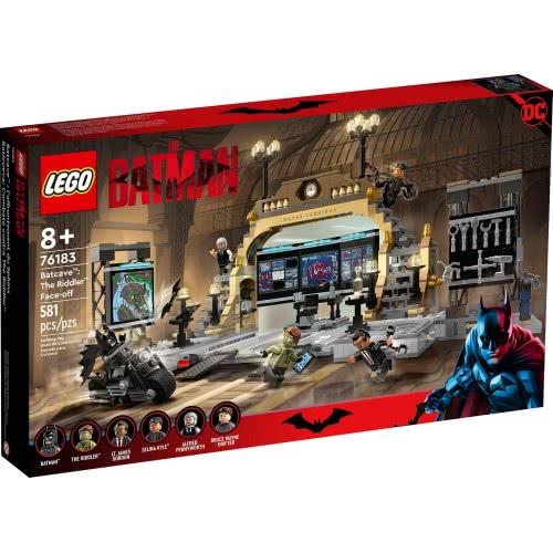LEGO DC Comics Super Heroes Batcave: The Riddler Face-Off 76183 5702016913002