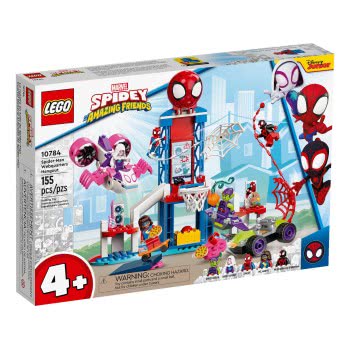 LEGO Spider-Man Το Αρχηγείο-Στέκι Του Σπάιντερ-Μαν 10784 5702017151670