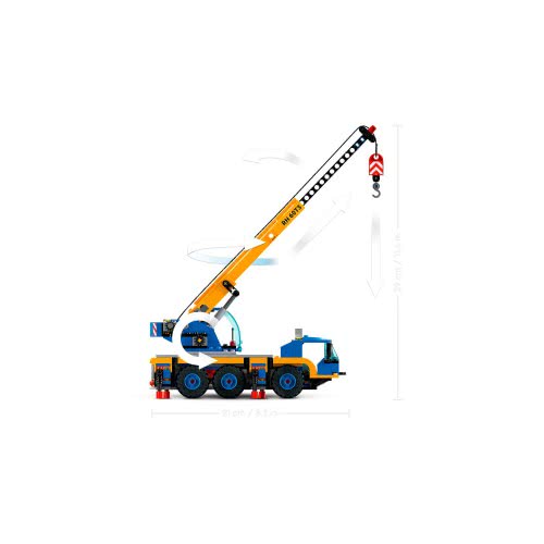 LEGO City Action Κινητός Γερανός 60324 5702017117607