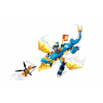 LEGO Ninjago Evo Δράκος Κεραυνών Του Τζέι 71760 5702017117478