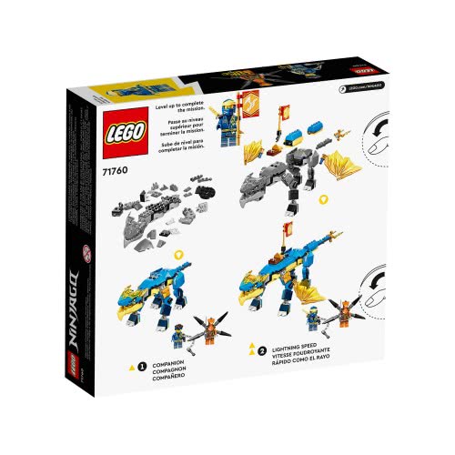 LEGO Ninjago Evo Δράκος Κεραυνών Του Τζέι 71760 5702017117478