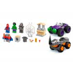 LEGO Spiderman Αναμέτρηση Χαλκ Εναντίον Ράινο Με Φορτηγά 10782 5702017150659
