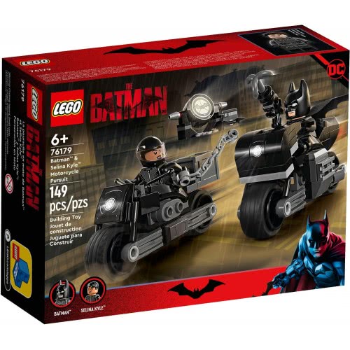 LEGO DC Comics Super Heroes Batman Και Selina Kyle Motorcycle Pursuit 76179 5702016911664