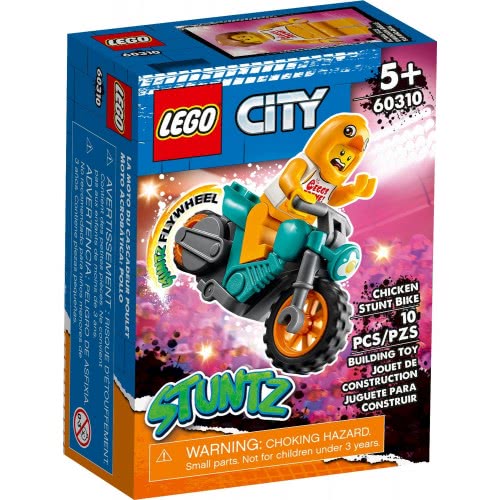 LEGO City Chicken Stunt Bike 60310 5702017024226