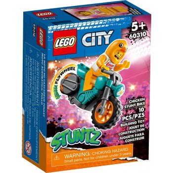 LEGO City Ακροβατική Μηχανή Με Κοτόπουλο 60310 5702017024226