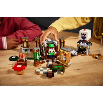 LEGO Super Mario Πίστα Επέκτασης Luigis Mansion Στοίχειωσε & Ψάξε 71401 5702017155210