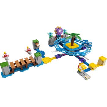 LEGO Super Mario Πίστα Επέκτασης Παραλιακή Βόλτα Του Big Urchin 71400 5702017155203