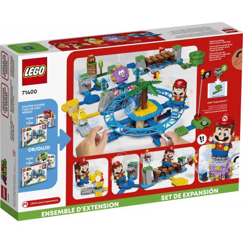 LEGO Super Mario Πίστα Επέκτασης Παραλιακή Βόλτα Του Big Urchin 71400 5702017155203