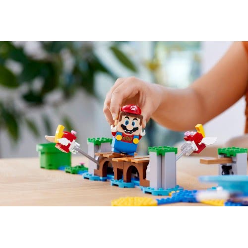 LEGO Super Mario Πίστα Επέκτασης Παραλιακή Βόλτα Του Big Urchin 71400 5702017155203