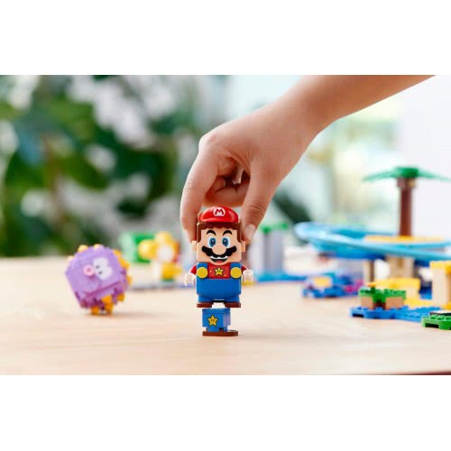 LEGO Super Mario Πίστα Επέκτασης Παραλιακή Βόλτα Του Big Urchin 71400 5702017155203