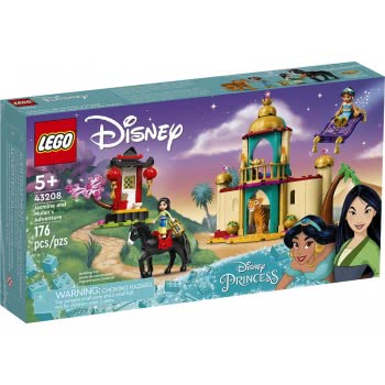 LEGO Disney Princess Η Περιπέτεια Της Γιασμίν Και Μουλάν 43208 5702017154350