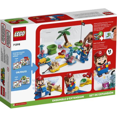 LEGO Super Mario Πίστα Επέκτασης Παραλία Της Dorrie 71398 5702017155180