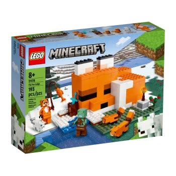 LEGO Minecraft The Fox Lodge 21178 5702017155791