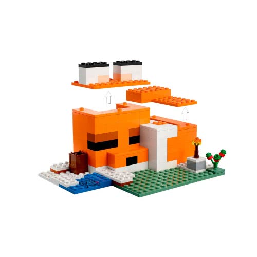LEGO Minecraft Η Καλύβα Των Αλεπούδων 21178 5702017155791