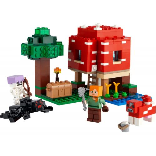 LEGO Minecraft The Mushroom House 21179 5702017156583