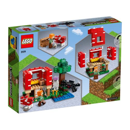LEGO Minecraft Το Σπίτι Των Μανιταριών 21179 5702017156583