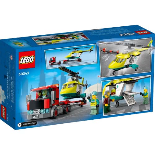 LEGO City Μεταφορικό Ελικοπτέρου Διάσωσης 60343 5702017161150