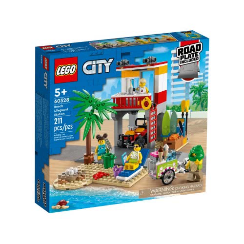 LEGO City Beach Lifeguard Station 60328 5702017161587
