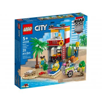 LEGO City Παραλιακός Ναυαγοσωστικός Σταθμός 60328 5702017161587