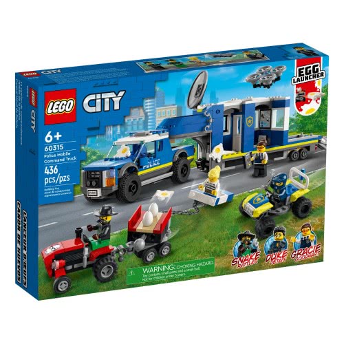 LEGO City Φορτηγό Αστυνομικής Κινητής Επιχειρησιακής Μονάδας 60315 5702017161907