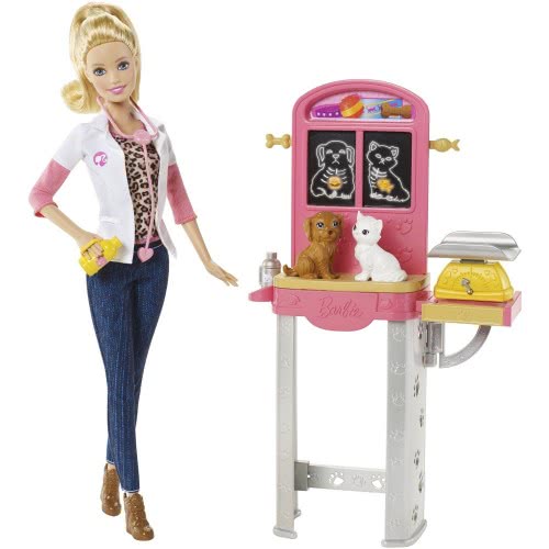 Mattel Barbie Κτηνίατρος Σετ Παιχνιδιού CCP70 887961030785